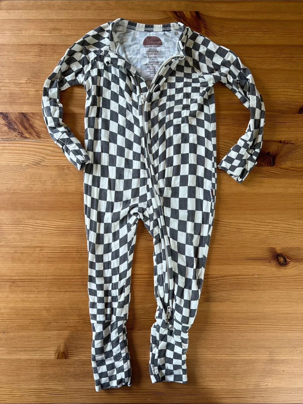 Bundle of 4 bamboo footed sleepers, 6-12 months